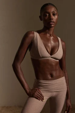 Melrose Flared Legging - Heather Mauve