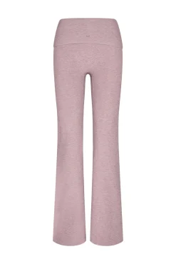 Melrose Flared Legging - Heather Mauve