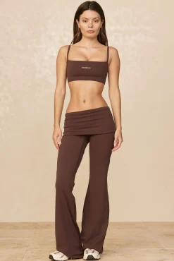 Melrose Flared Legging Long - Espresso