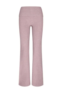 Melrose Flared Legging Long - Heather Mauve