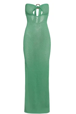 Montego Bandeau Dress - Pond Lace Crochet