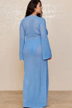 Montego Dress - Azure Lace Crochet