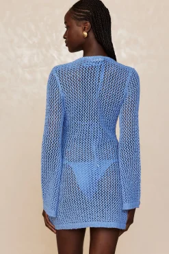 Montego Mini Dress - Azure Petit Crochet