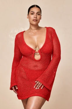 Montego Mini Dress - Chili Pepper Petit Crochet