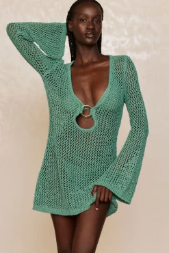 Montego Mini Dress - Pond Petit Crochet