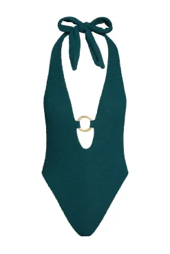 Montego One Piece - Evergreen Crinkle