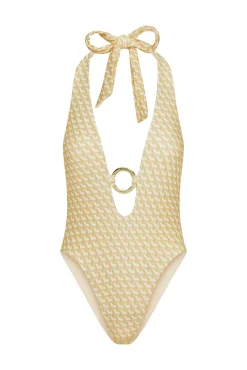 Montego One Piece - Ivory Geo