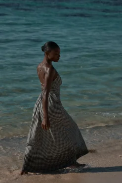 Montpellier Dress - Black Gingham