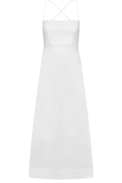 Montpellier Dress - White