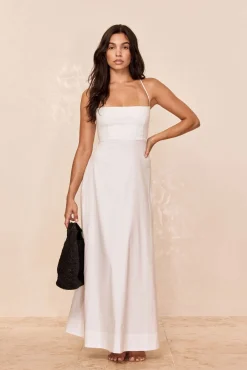 Montpellier Dress - White