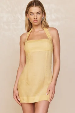 Montserrat Mini Dress - Honey