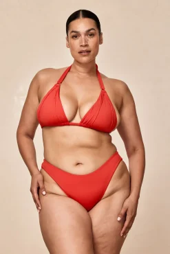 Morocco Top - Chili Pepper Crinkle