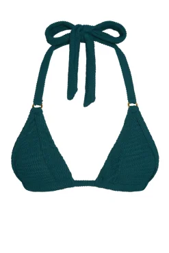 Morocco Top - Evergreen Crinkle