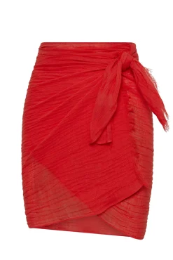 Mykonos Sarong - Chili Pepper Crinkle