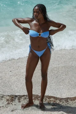 Palma Bottom - Azure Crinkle