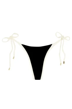 Palma Thong - Black/Ivory