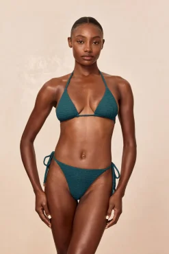 Palma Thong - Evergreen Crinkle