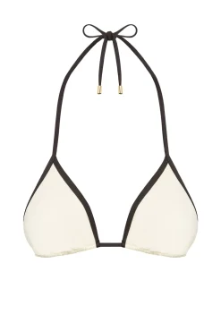 Palma Top - Ivory/Black