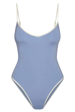 Ravello One Piece - Azure/Ivory