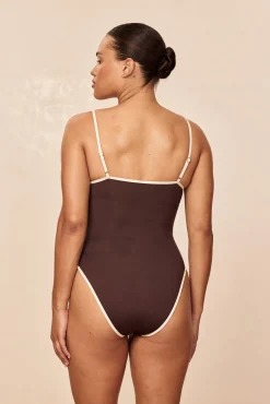 Ravello One Piece - Espresso/Ivory