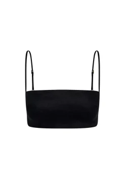 San Diego Top - Black Linen