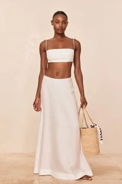 San Diego Top - White Linen