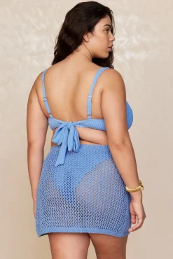 Santa Marta Sarong - Azure Petit Crochet
