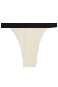 Santorini Bottom - Ivory/Black