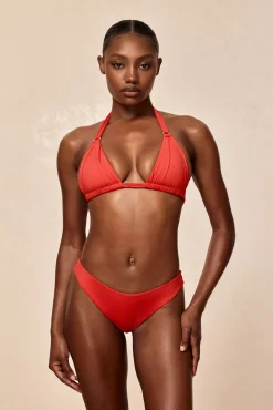 Seychelles Bottom - Chili Pepper (Modest Coverage)