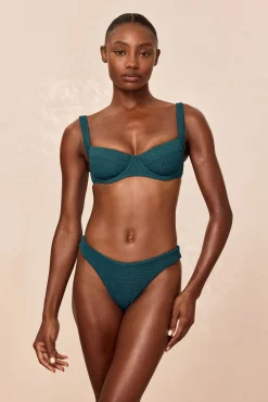 Seychelles Bottom - Evergreen Crinkle (Modest Coverage)