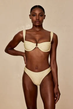 Seychelles Bottom - Ivory Geo (Modest Coverage)