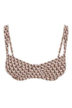 Sorrento Top - Husk Geo