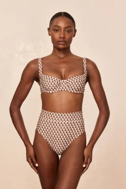 Sorrento Top - Husk Geo