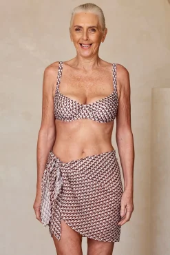 Sorrento Top - Husk Geo