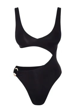 St. Barth's One Piece - Black