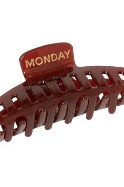 Staniel Cay Medium Hair Clip Set - Brown