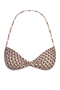 Tamarama Top - Husk Geo