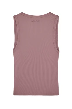 Tash Tank - Mauve Thin Rib