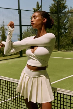 Wimbledon Skirt - Ivory