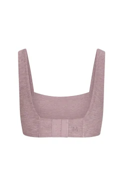 Zion Bra - Heather Mauve/Ivory