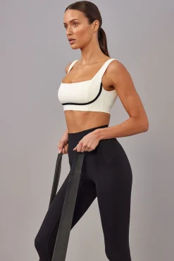 Zion Bra - Ivory/Black