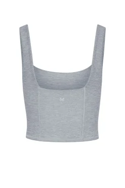 Zion Tank - Heather Grey/Ivory