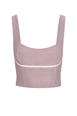 Zion Tank - Heather Mauve/Ivory